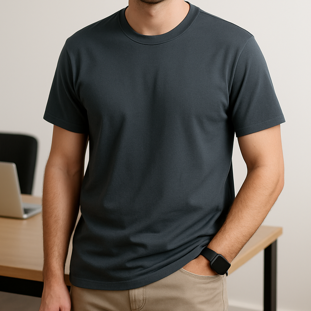 Men's Cotton T-Shirt - Relaxed Fit