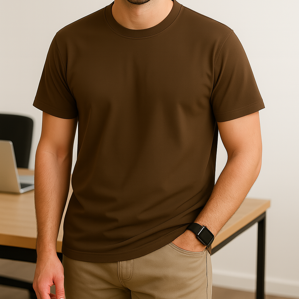 Men's Cotton T-Shirt - Relaxed Fit