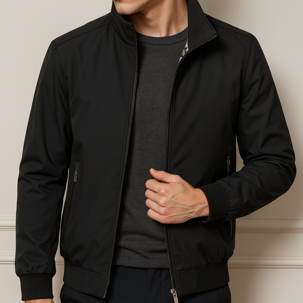 Men's Classic Harrington Windbreaker Jacket