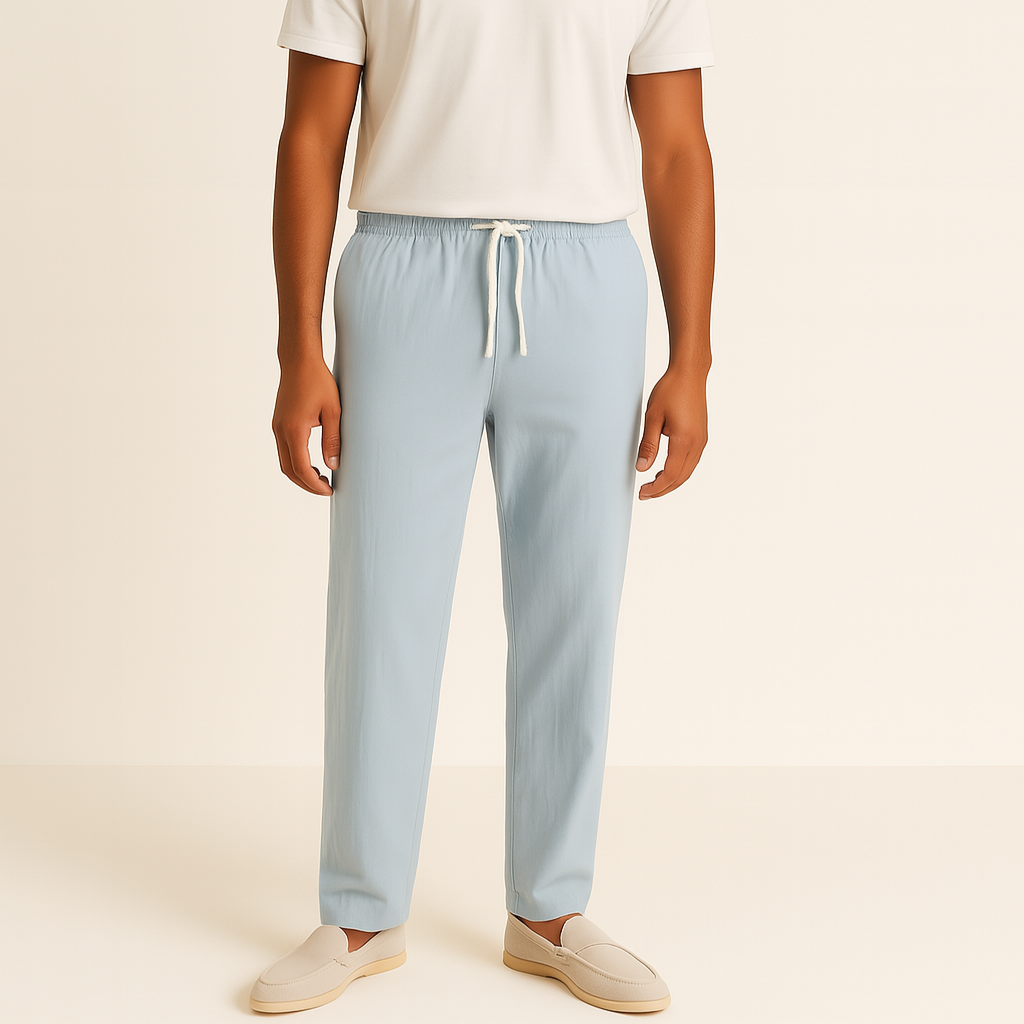 Men's Cotton Linen Trousers